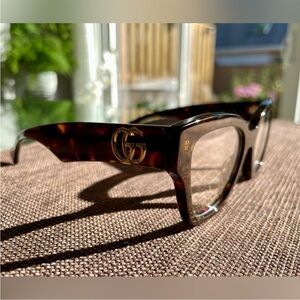 Gucci Brown Tortoiseshell Eyewear